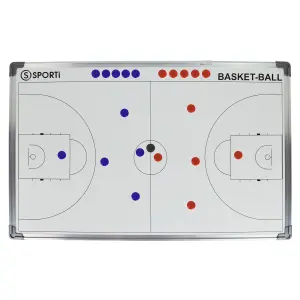 Tabellone tattico per il basket 60x90cm Sporti image-0