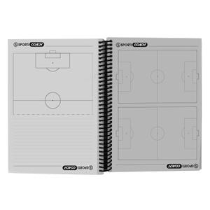 Notizbuch Fußballtrainer mit Spiralbindung a5 Sporti image-0