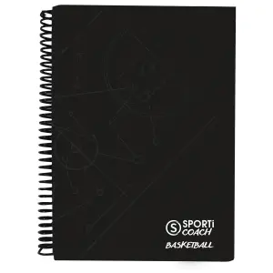 taccuino per allenatore di pallacanestro con rilegatura a spirale a5 Sporti image-1