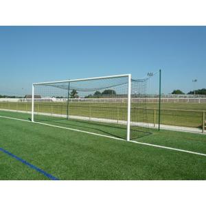 Set of 11 a-side goals for fixing, aluminium, diameter 102 mm Sporti