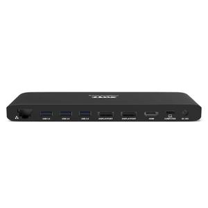 Station d'accueil type 3 x 4 K Port Docking - HDMI/DP/USB/RJ45 image-1