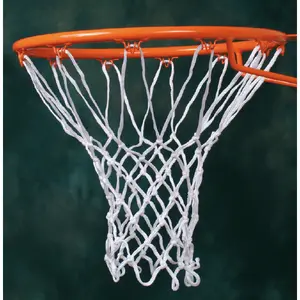 Pair of nylon (polyamide) 6mm basketball nets Emdé