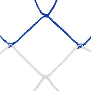 065118-blanc-bleu-pair-of-11-a-side-football-nets-two-tone-4mm-twisted-pp-single-mesh-120-bee-hive-sporti-white-blue-one-size
