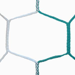 11 honeycomb bicolor football net