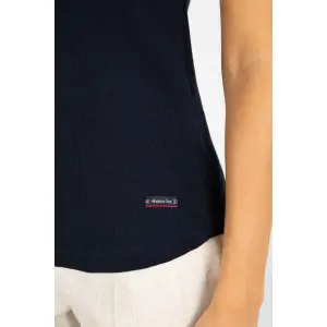 Women's navy Polo shirt Armor-Lux image-2