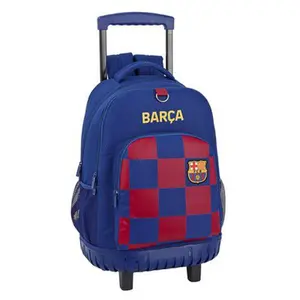 Mochila infantil con ruedas FC Barcelona image-0
