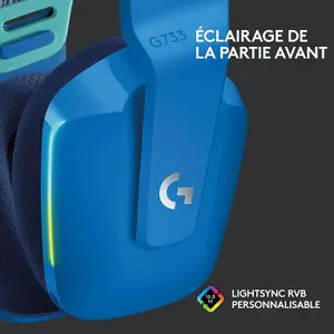 Casque micro sans fil Logitech G733 LightSpeed image-1