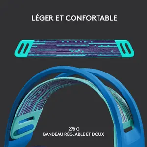Casque micro sans fil Logitech G733 LightSpeed image-3