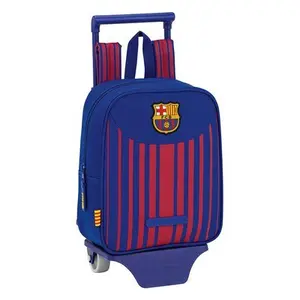 Childrens backpack with wheels FC Barcelone Guard image-0