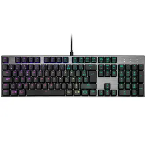 Clavier Gaming Cooler Master SK652 Black TTC Low Red