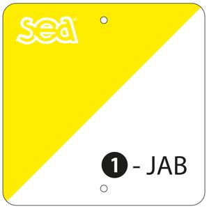 Sporti Frankreich Kunststoff-Beschilderung (x10)