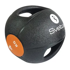 Medecine ball avec poignées Sveltus 4kg image-0