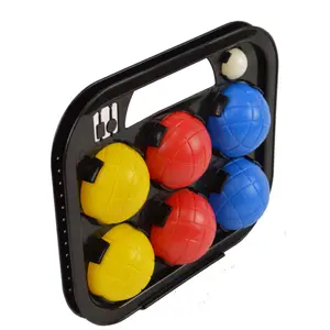 Jeu de 6 boules de pétanque PVC Sporti image-0