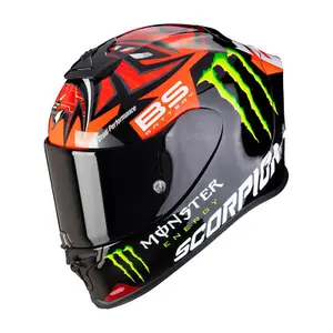 Helhjälm för motorcykel Scorpion Exo R1 Air Fabio Monster Replica image-0