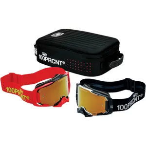 100% Armega Racer Pro MX Goggles (x2)