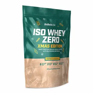 Lot de 10 sacs de protéines Biotech USA iso whey zero lactose free - Popcorn - 500g image-0