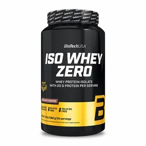 Set mit 6 Gläsern Protein Biotech USA ulisses iso whey zero - Chocolate image-0