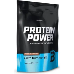 Pack of 10 bags of protein Biotech USA power - Chocolate - 1kg image-0
