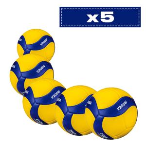 Set van 5 wedstrijdballen Mikasa V200W