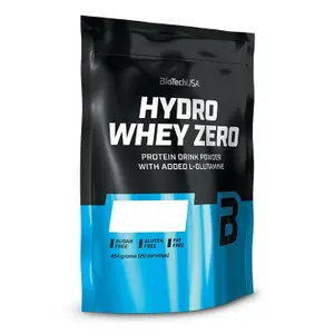 Paquete de 10 bolsas de proteínas Biotech USA hydro whey zero - Fraise - 454g image-0