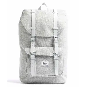 Backpack Herschel little america light grey crosshatch image-0