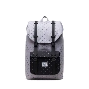Batoh Herschel herschel little america polka dot crosshatch grey/black image-0