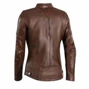 Leather jacket motorcycle woman Ixon cranky image-1