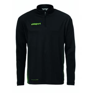 100214606-jas-uhlsport-score-1-4-zip-zwart-fluorescerend-groen