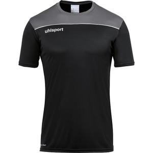 100221401-camiseta-uhlsport-offense-23-poly-negro-gris-oscuro-blanco