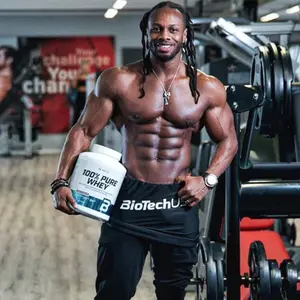 Pot de protéines 100 % pur lactosérum Biotech USA - Chocolate - 2,27kg image-2