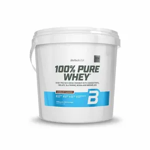 Seau de protéines 100 % pur lactosérum Biotech USA - Chocolate - 4kg image-0