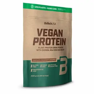 Veganska proteinpåsar Biotech USA - Chocolat-cannelle - 2kg image-0