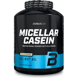Tarro de proteínas de caseína micelar Biotech USA - Vanille - 2,27kg image-0