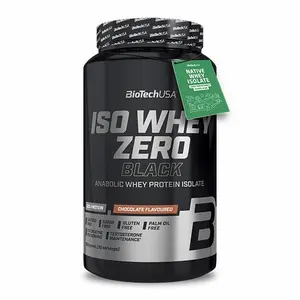Paquete de 6 botes de proteínas Biotech Usa iso whey zero - Chocolate 908g image-0