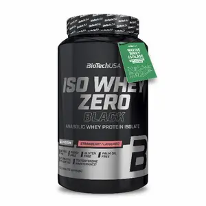 Sets von 6 Gläsern mit Proteinen Biotech Usa iso whey zero - Fraise 908g image-0