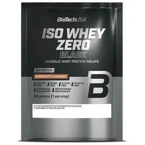 Lot de 50 sachets de protéines Biotech USA iso whey zero - Vanille - 30g image-0