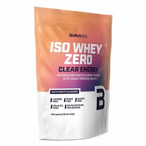 Lot de 10 sacs de protéines Biotech USA iso whey zero clear - Pasteque - 454g image-0