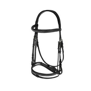 Snaffle bridles for horses Horze Constance image-0