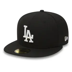 casquette-new-era-essential-59fifty-los-angeles-dodgers-noir