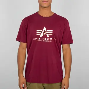 T-shirt Alpha Industries Basic Foil Print image-0