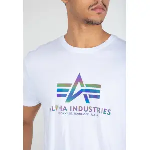 T-shirt Alpha Industries Basic Rainbow Ref. image-3