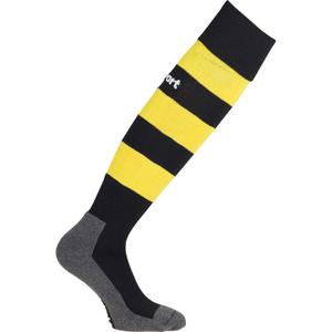 100610006-meias-uhlsport-team-pro-essential-stripe-preto-amarelo-lim-o