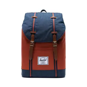 Backpack Herschel retreat indigo denim/picante crosshatch/tan image-0