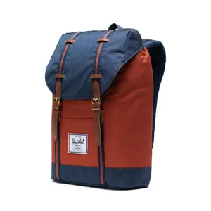 Backpack Herschel retreat indigo denim/picante crosshatch/tan image-2