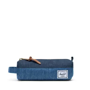 Kit Herschel settlement case faded denim/indigo denim image-0