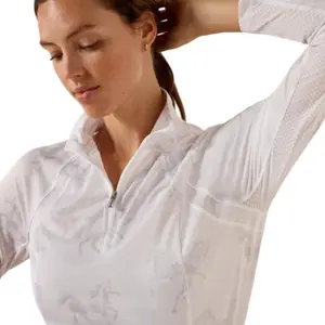 Reittrikot 1/4 Reißverschluss, Damen Ariat Sunstopper 3.0 image-2