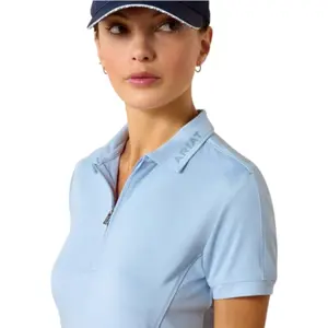 Reit-Poloshirt 1/4 Reißverschluss Damen Ariat Bandera image-3