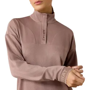 Pullover 1/2 Reißverschluss Damen Ariat Breathe image-3