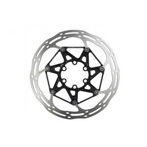 101848-brake-disc-in-2-pieces-including-screws-sram-centerline-140-mm-6t-silver-black-one-size