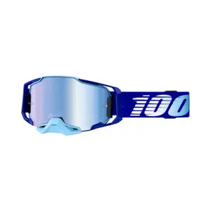 100% motorcycle cross mask Armega Goggle Royal image-0